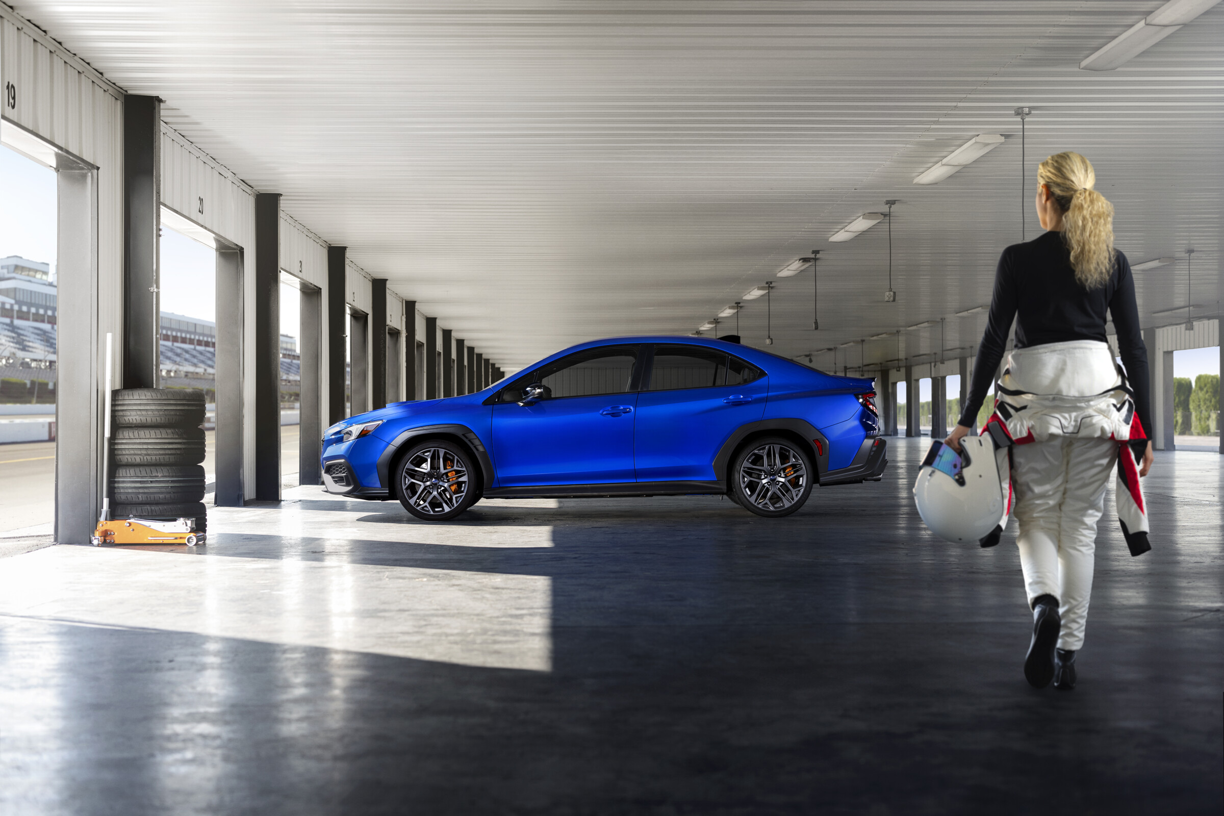 Finished Subaru WRX retouching project